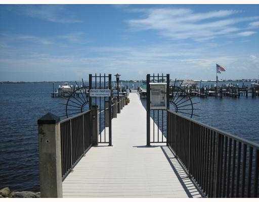 To docks